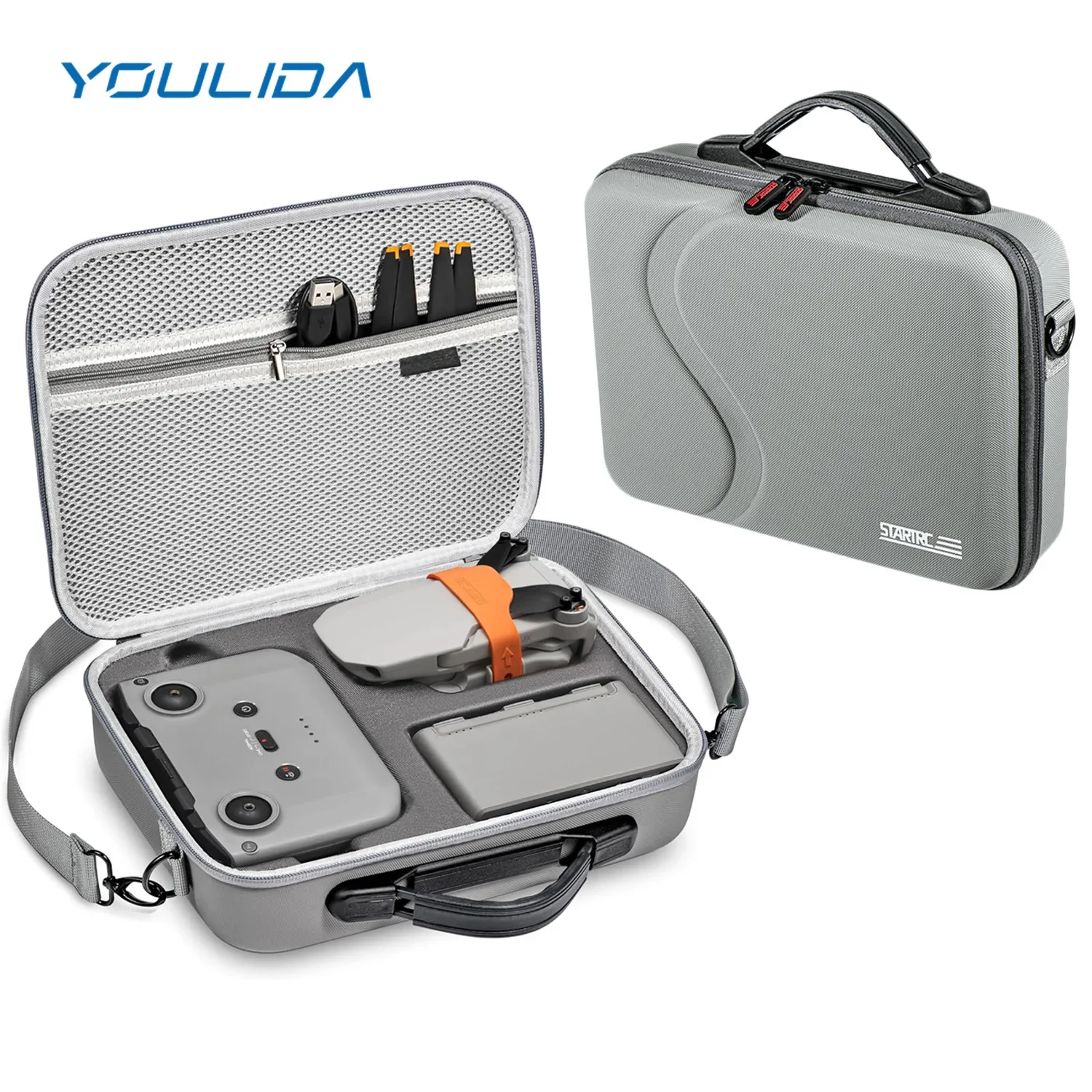 Drone Carrying Case - Mini 2 omuzdan askili çanta PU