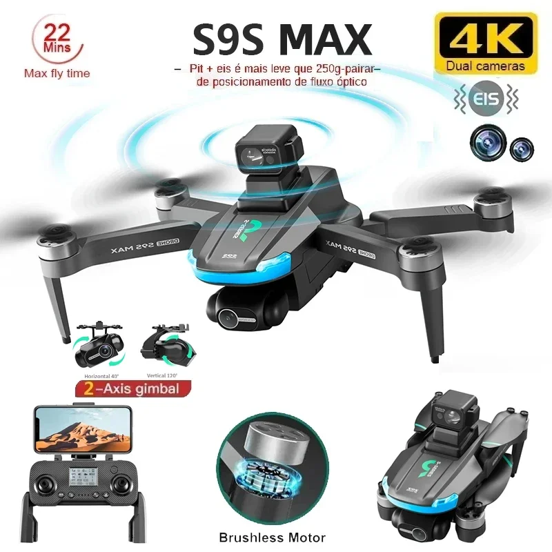 Drone Controller Screen - YENI S9S MAX MINI Drone 4K