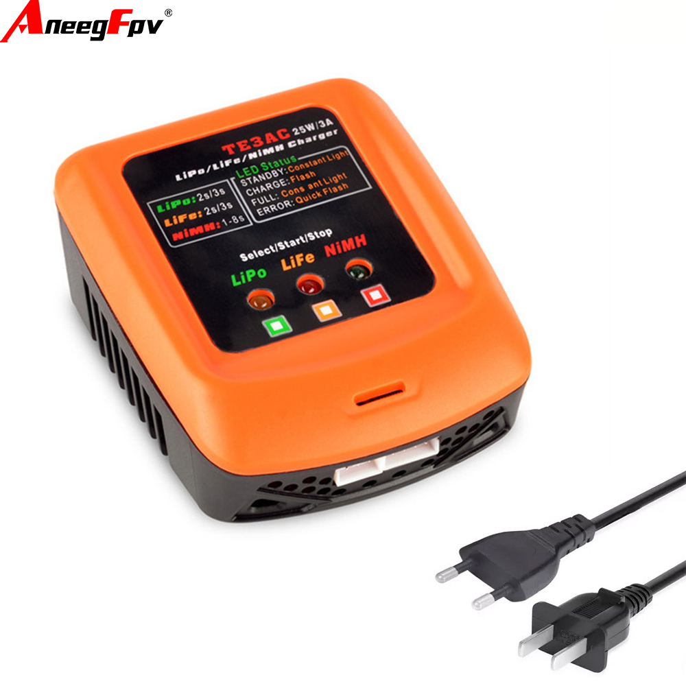 Drone Battery Charger - TE3AC 100V-240V 25W/3A Profesyonel Balans Şarj