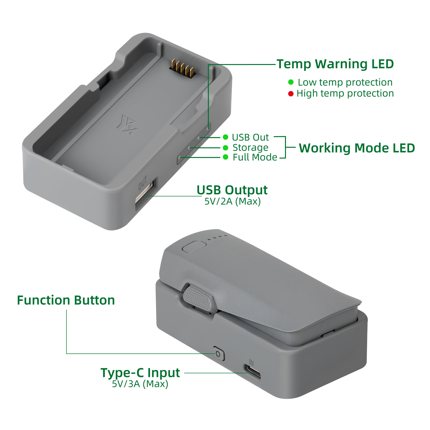 DJI NEO 2 Drone için USB pil ş - Drone Charging Hub incelemesi ve fiyatı