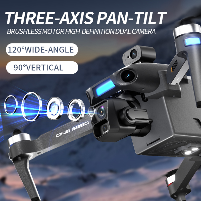 2026 Yeni 8K Çift Kameralı Dro - Drone Controller Screen incelemesi ve fiyatı