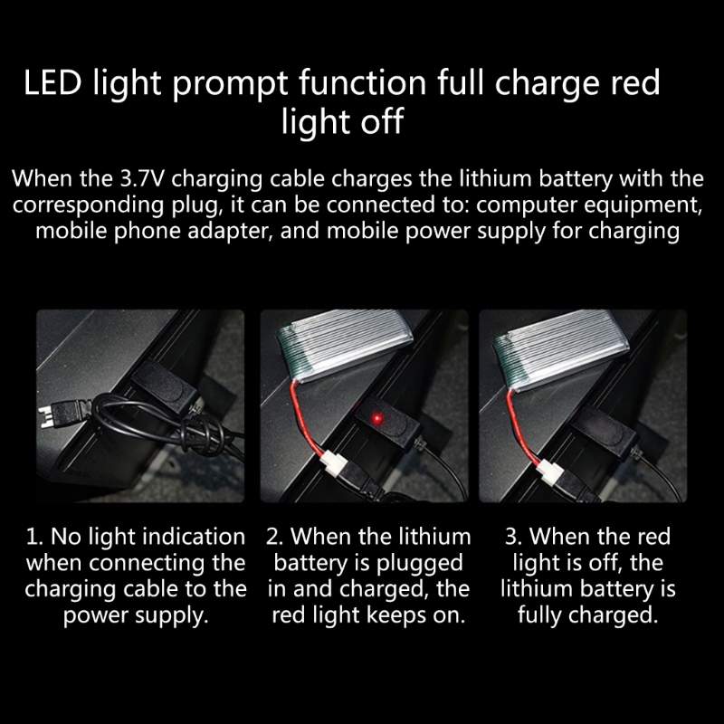 3.7 V Lityum Pil USB şarj kabl - Drone Power Bank incelemesi ve fiyatı