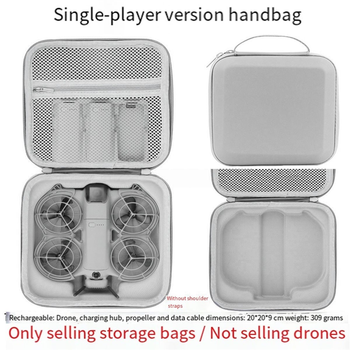 DT584 STOK-Sert Kabuklu Çanta  - Drone Hard Shell Case incelemesi ve fiyatı