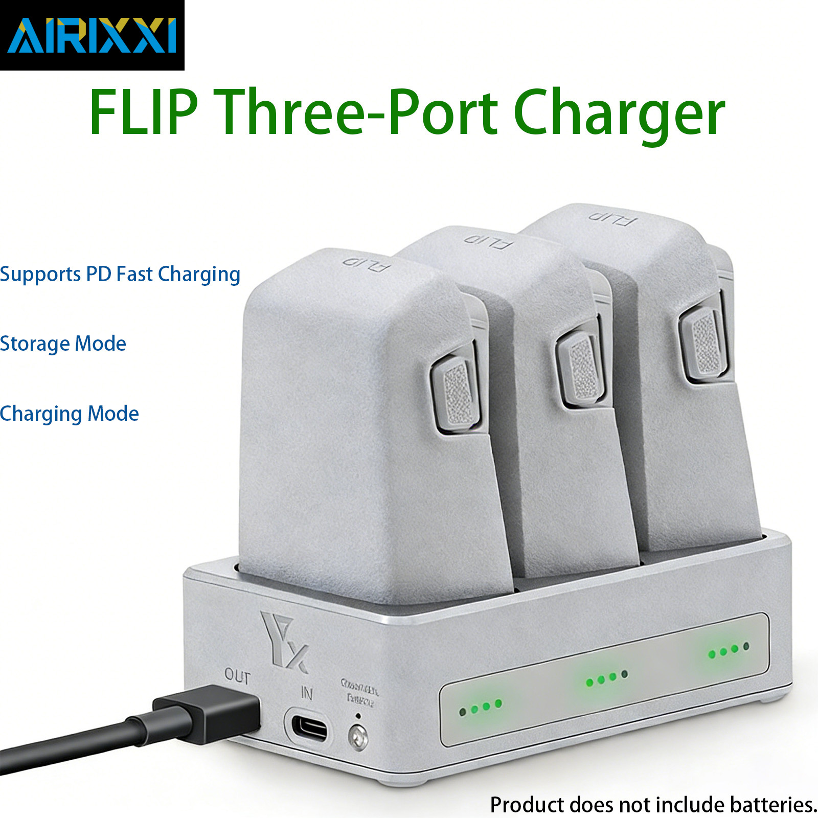 Yeni 3-Portlu Pil Şarj Cihazı  - Drone Charging Hub incelemesi ve fiyatı