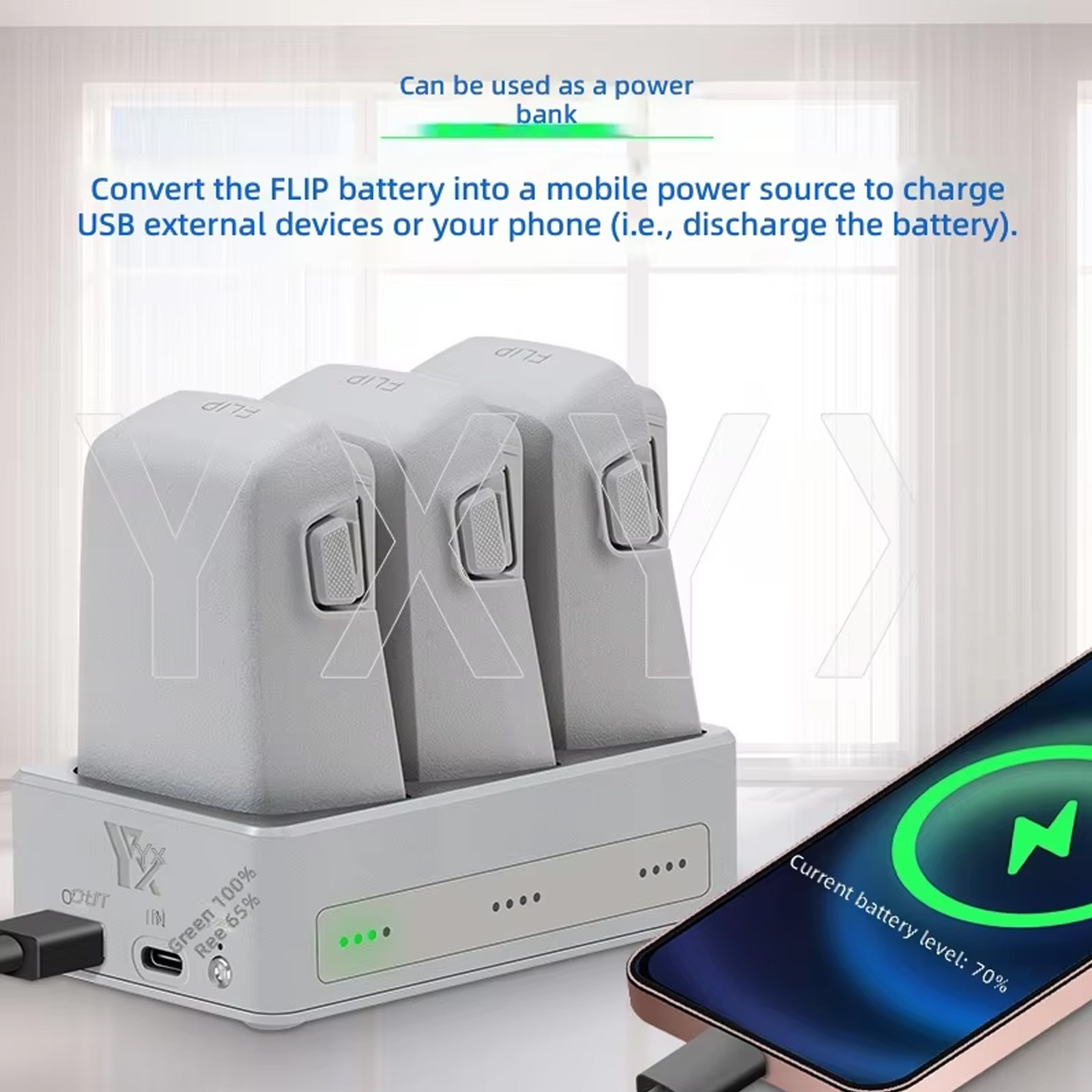 Yeni 3-Portlu Pil Şarj Cihazı  - Drone Charging Hub incelemesi ve fiyatı