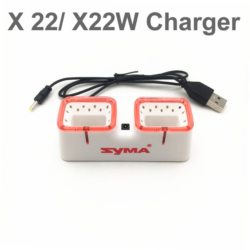 Syma X22 X22W Drone pilleri iç - Drone Battery Charger incelemesi ve fiyatı
