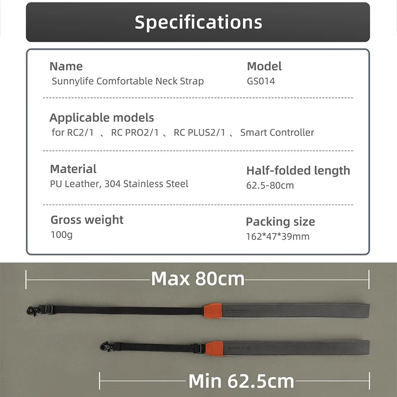 DJI RC/RC 2/ PRO/ PRO 2/ PLUS/ - Drone Neck Strap incelemesi ve fiyatı